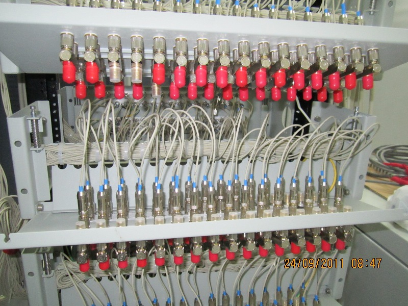 Detalle de conexiones y distribución de cableado técnico